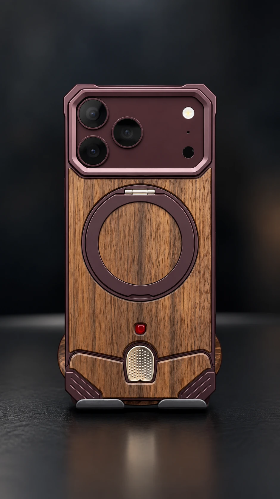 Custom Metal Components metal phone case design reference